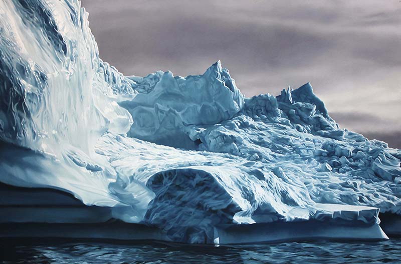 Zaria Forman - Iceberg 5