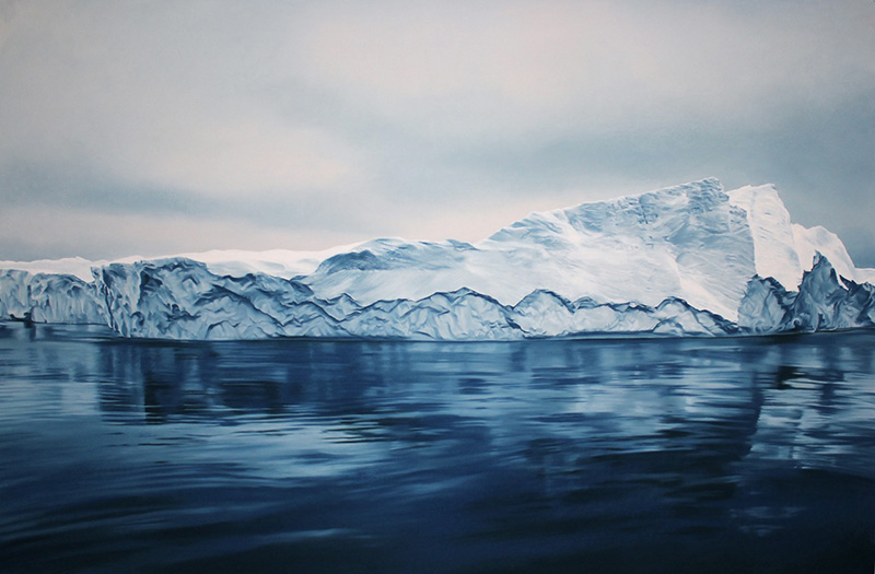 Zaria Forman - Iceberg