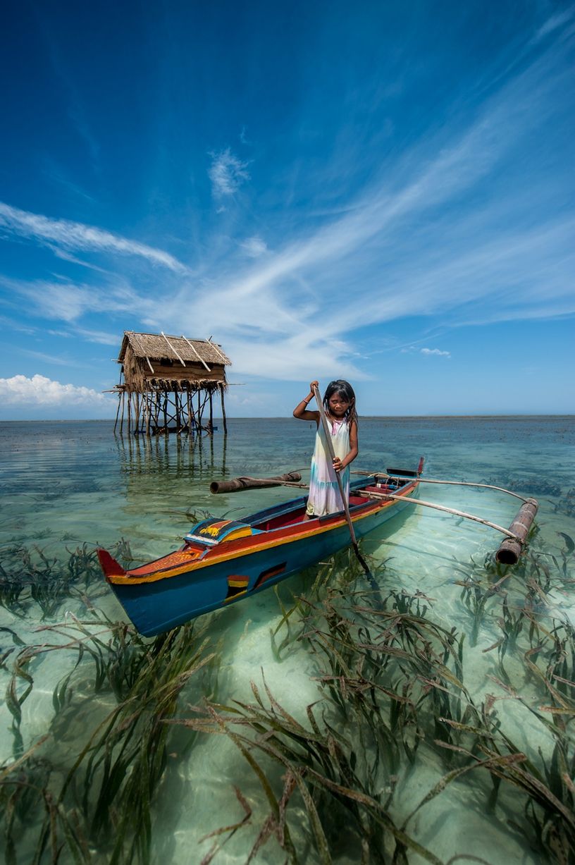 Bajau people of Malaysia - Bajau Little Girl]