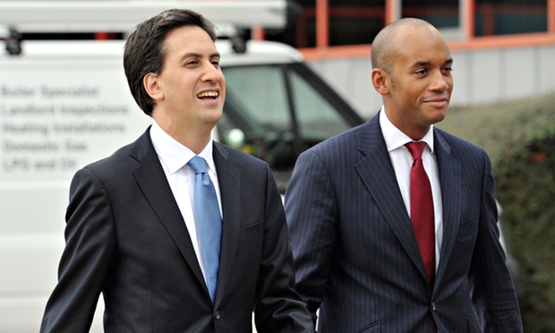 Ed Miliband and Chuka Umunna