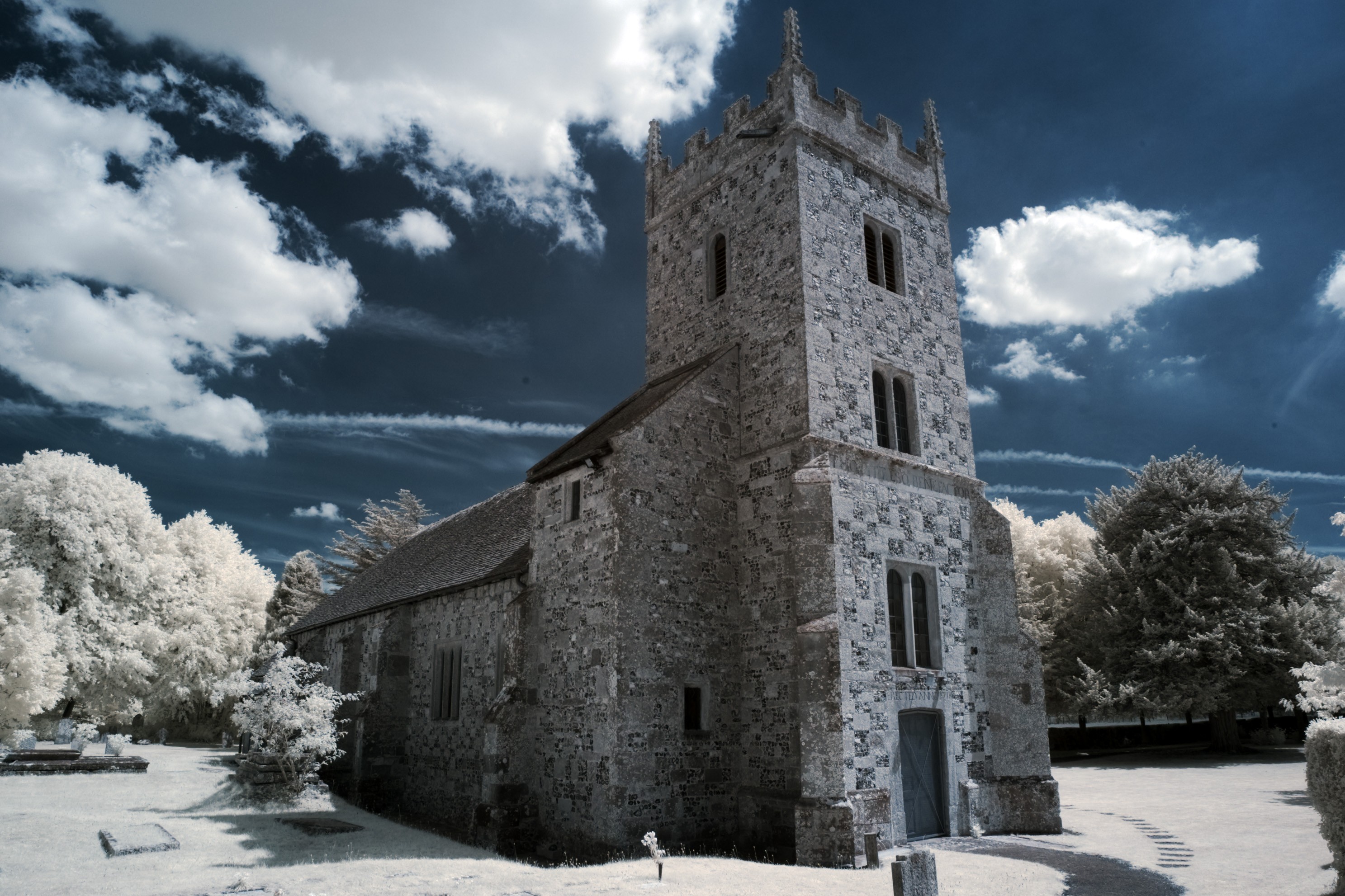 Infrared Photography - Church