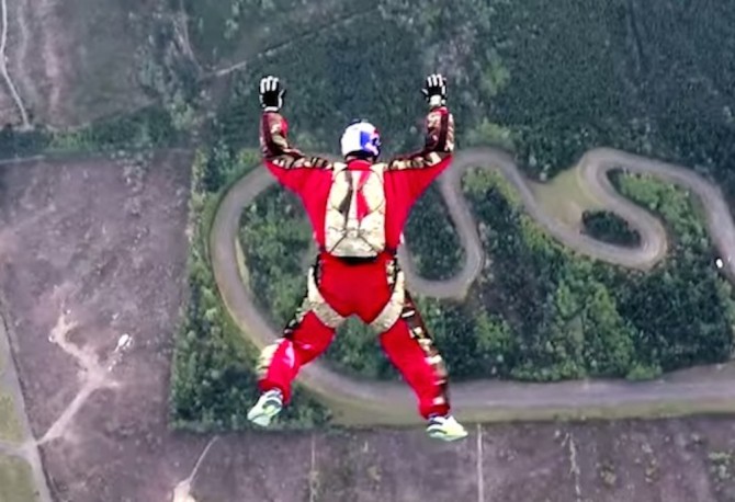 Luke Atkins No Parachute Jump