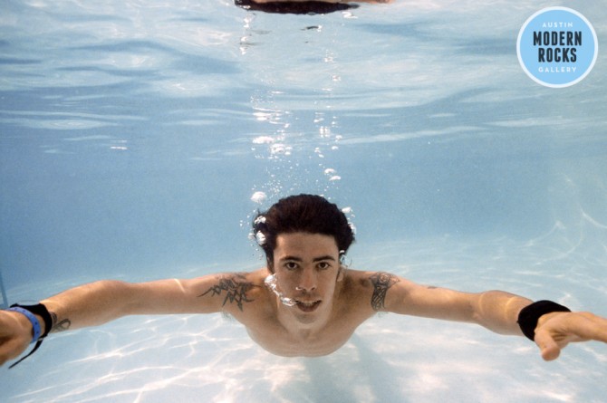 Nirvana Nevermind Pool Photoshoot 3