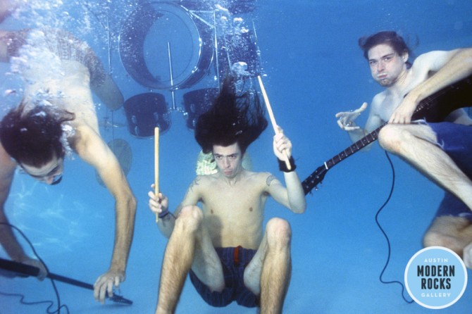 Nirvana Nevermind Pool Photoshoot 5