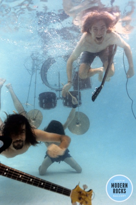Nirvana Nevermind Pool Photoshoot 6
