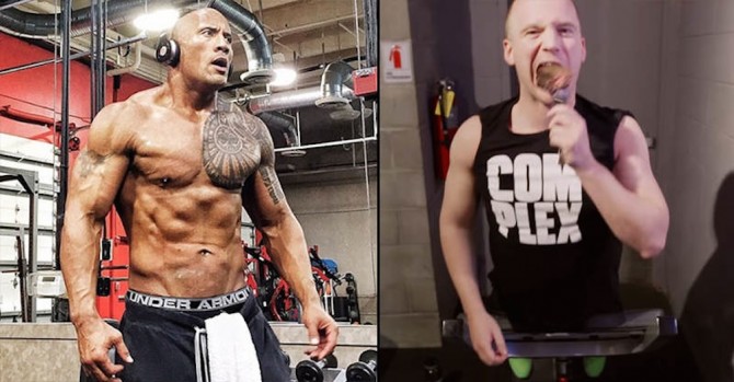 Normal Man Attempts The Rock's DIet Plan