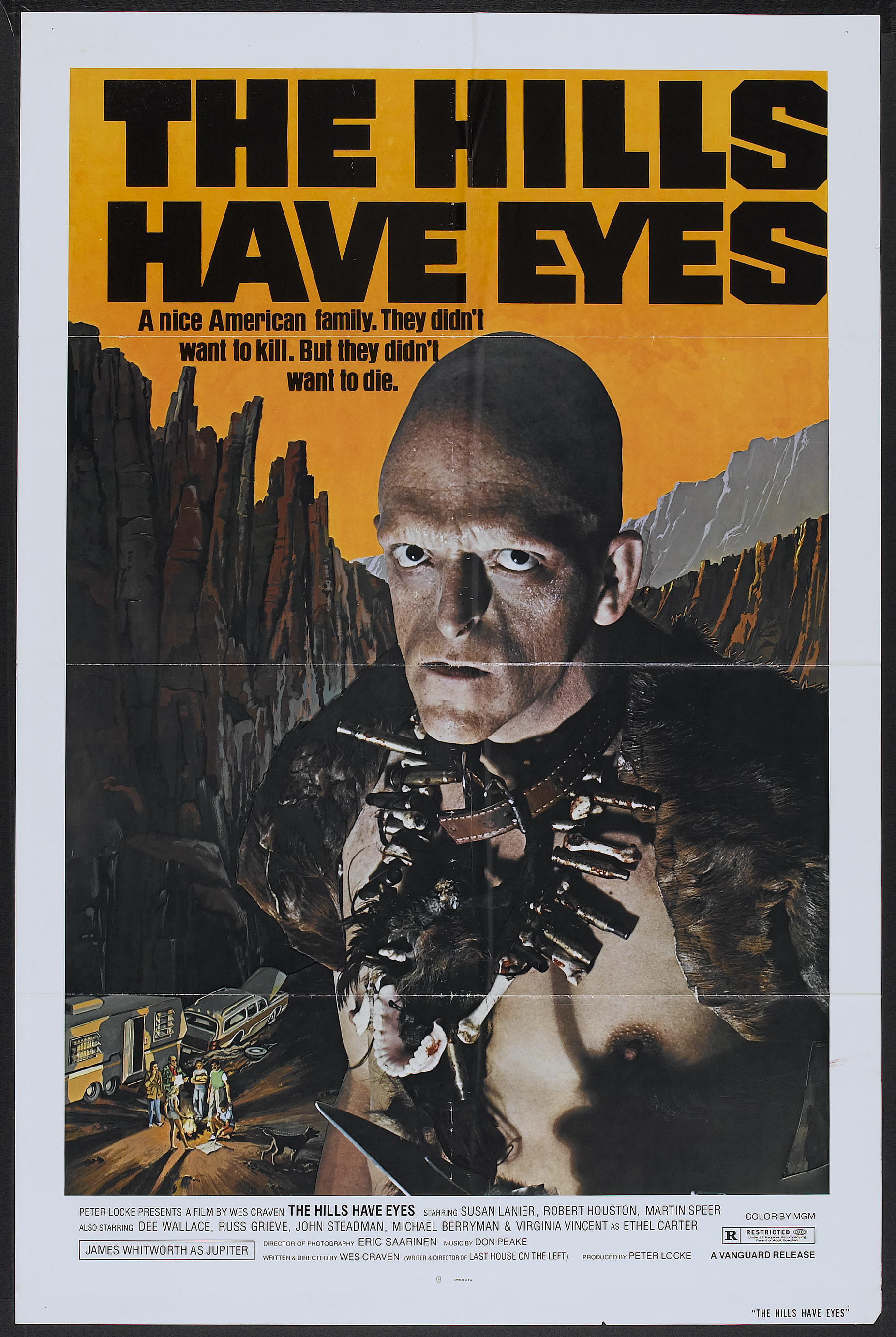 Old Retro Horror Film Posters - Hills Have Eyes