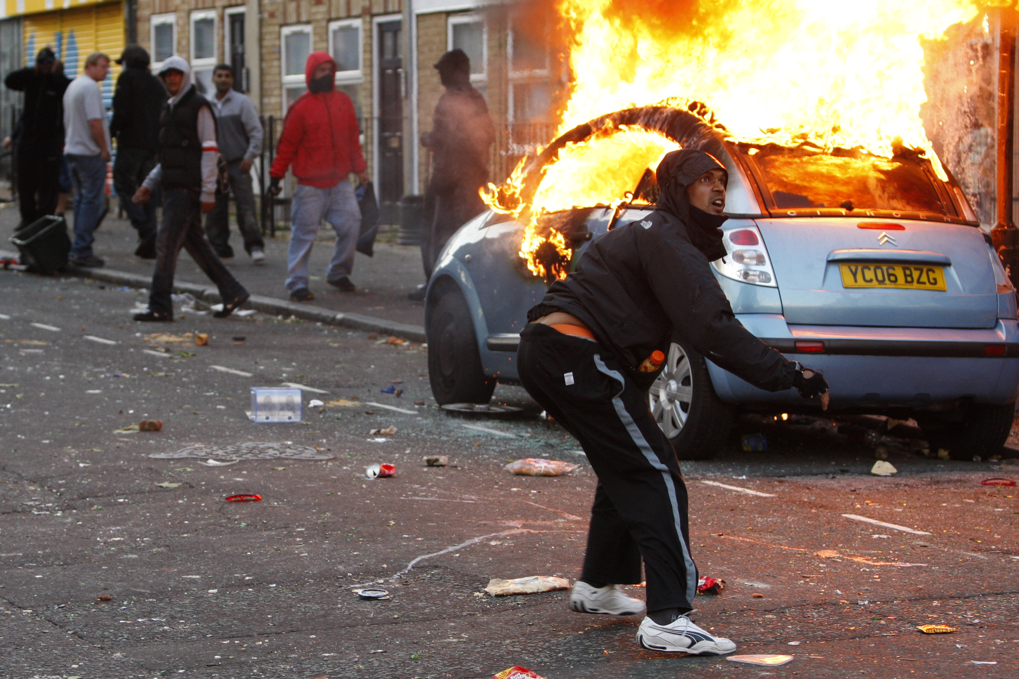 Riots And Looting Continues Across London