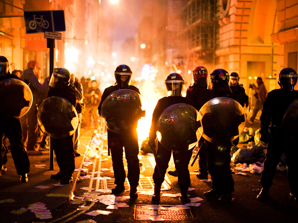 Riot Photos - London