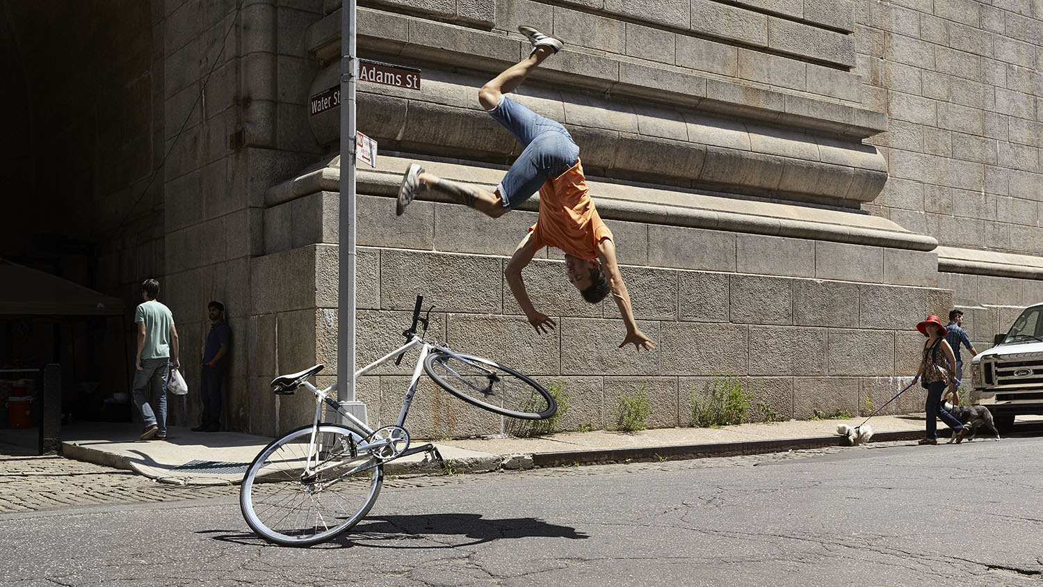 Romain Laurent - Bike Fall