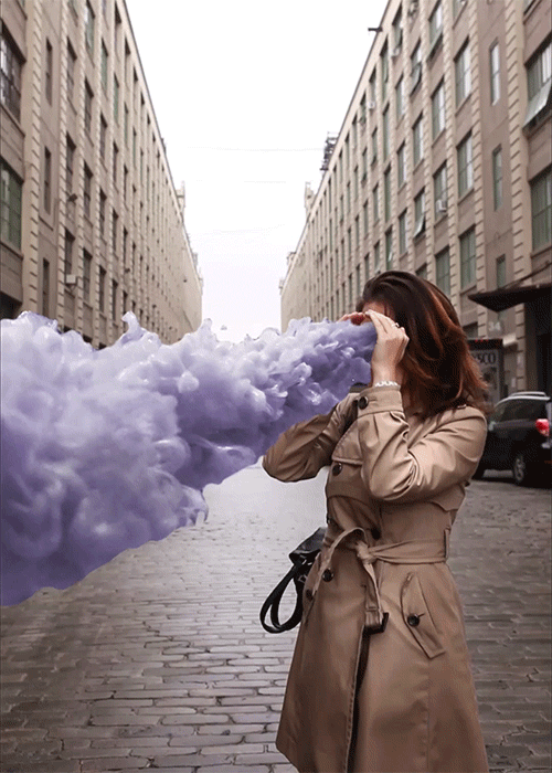 Romain Laurent - Portraits - Head Smoke