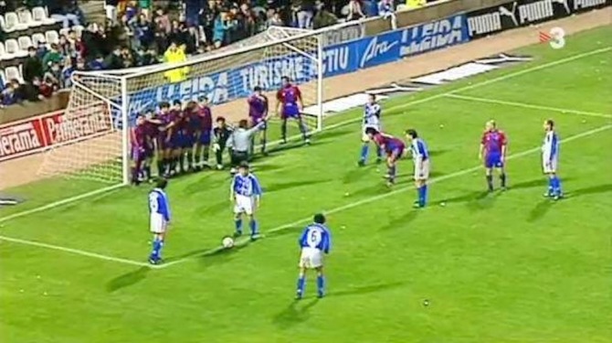 Tito Villanova Free Kick