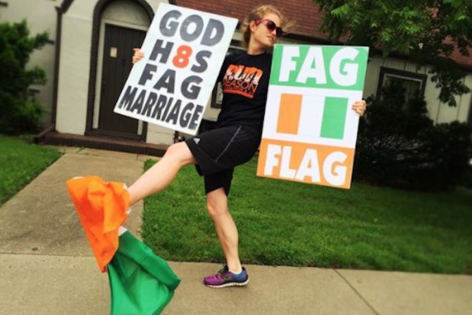 Westboro Baptist Church Wrong Flag