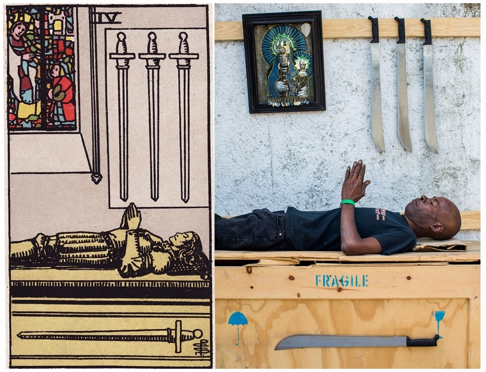 Alice Smeets's Ghetto Tarot - Fragile