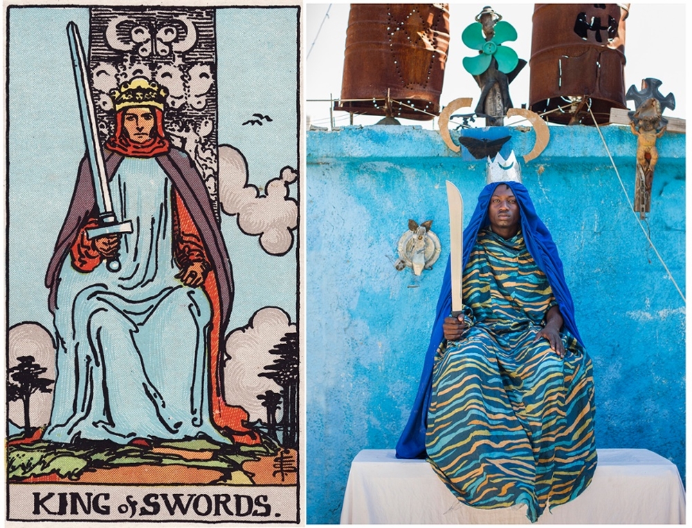 Alice Smeets's Ghetto Tarot - King of Swords