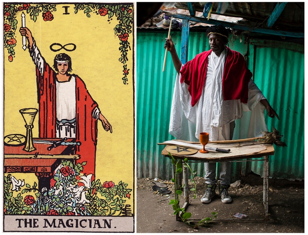 Alice Smeets's Ghetto Tarot - The Magician