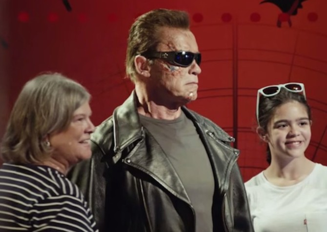 Arnold Schwarzenegger Wax Statue