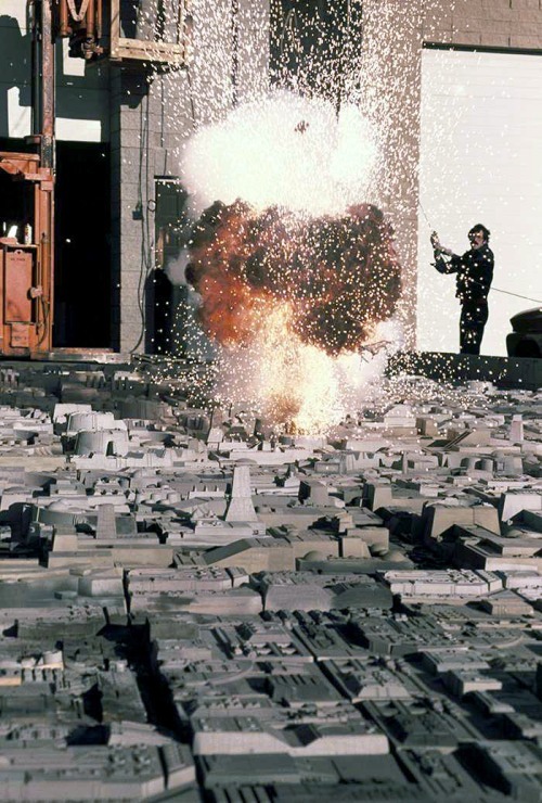 Behind Scenes Star Wars Death Star 1