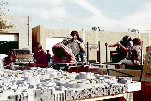 Behind Scenes Star Wars Death Star 8