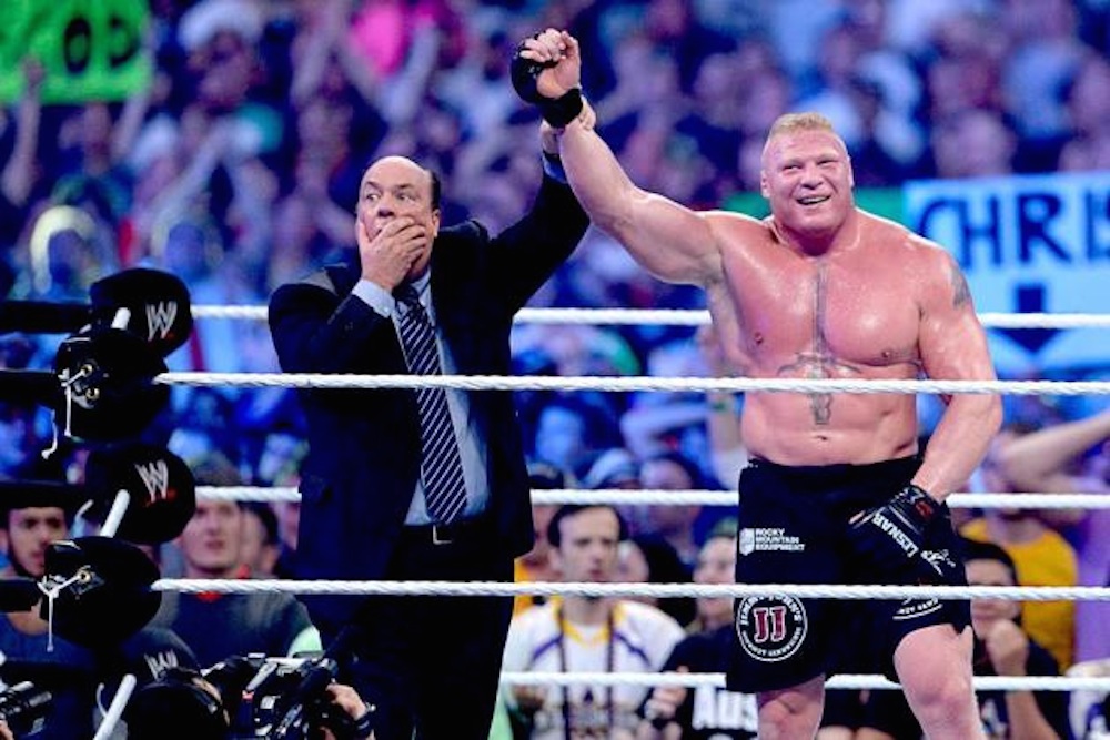 Brock Lesnar Beats Undertaker