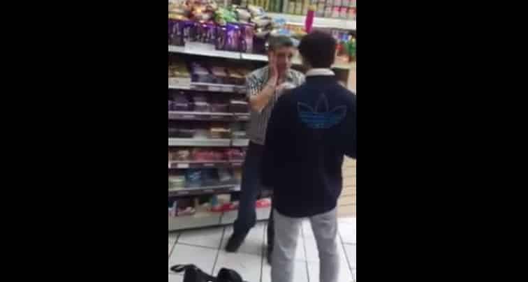 Corner Shop Owner Viciously Slaps Thief 11 Times For Attempting To Steal From His Shop (VIDEO)