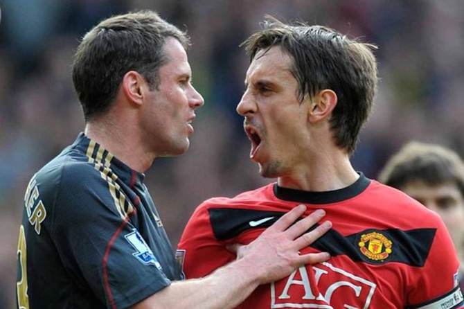 Gary Neville Jamie Carragher