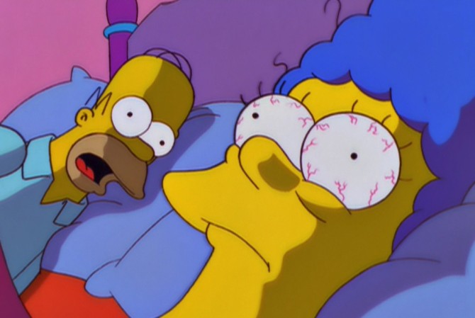 Homer Marge Split Up