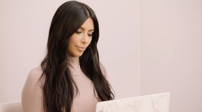 Kim Kardashian Letter To Self