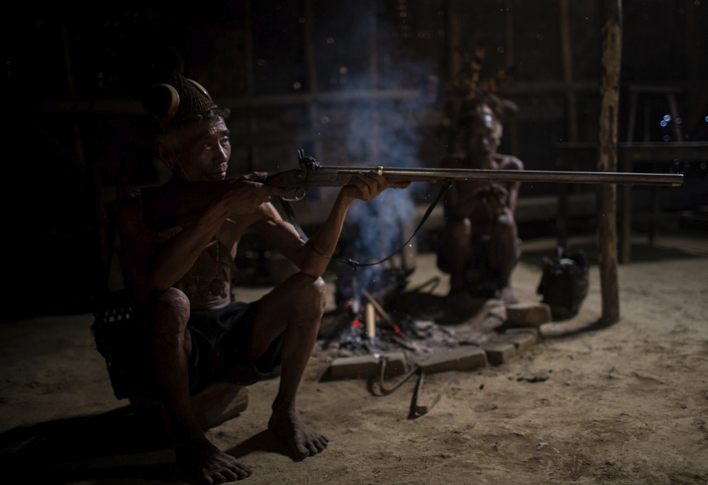 Konyak Last Of The Head Hunters - With Gun