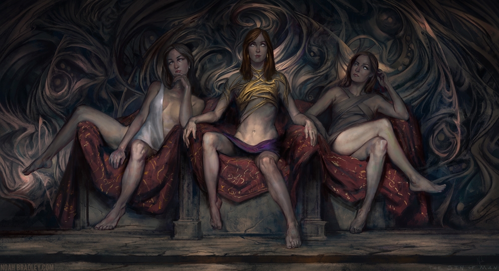 Noah-Bradley - The-Sin-of-Man - The-Three-Sisters-Blind