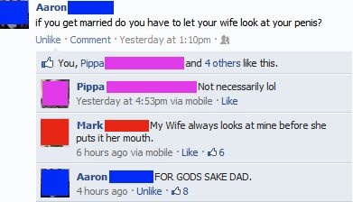 Parents Catching Out Kids On Facebook 10