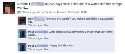 Parents Catching Out Kids On Facebook 14