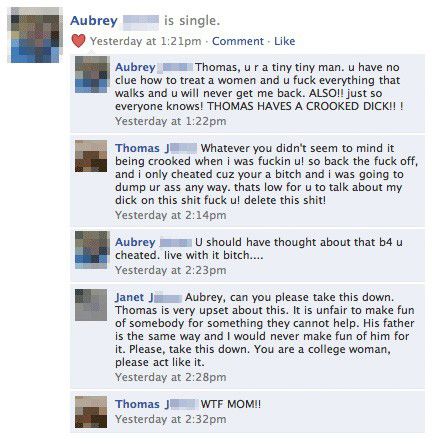 Parents Catching Out Kids On Facebook 9