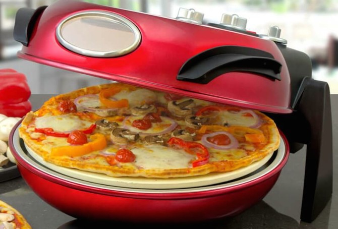 Prezzy Box Rotating Stone Baked Pizza Oven