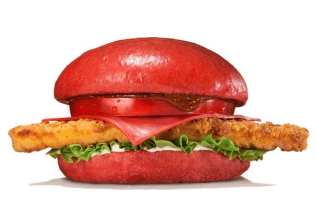 Red Chicken Burger