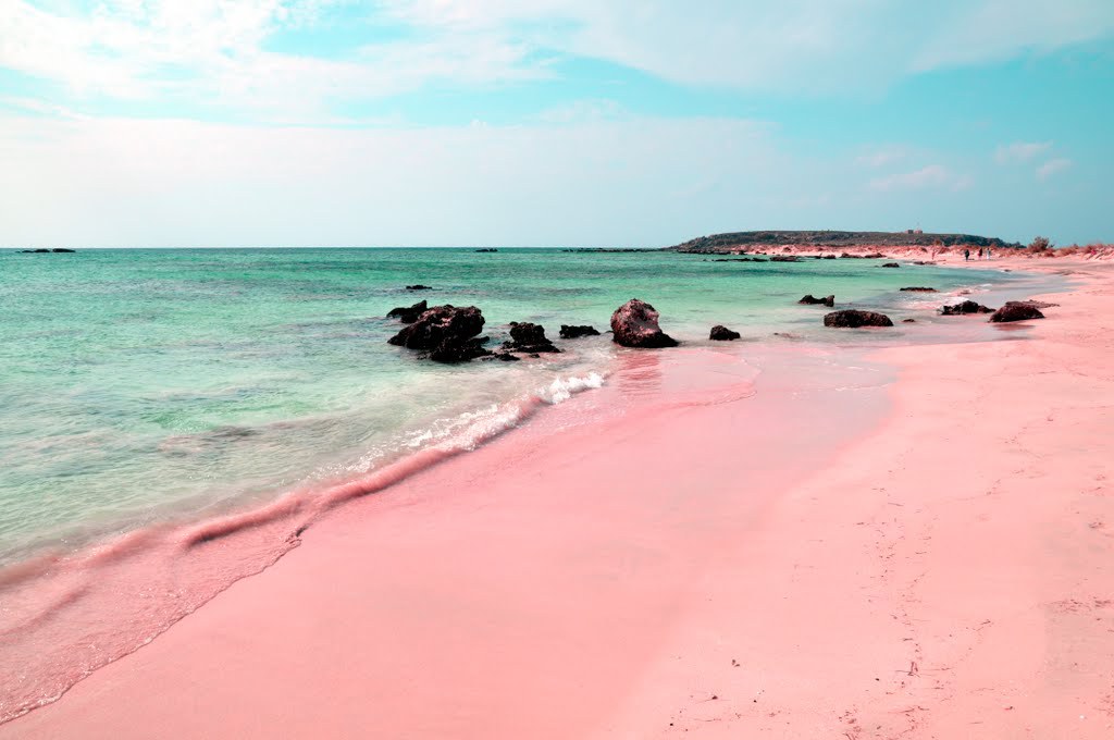 Weird Beaches - Pink Sand Beach, Bahamas