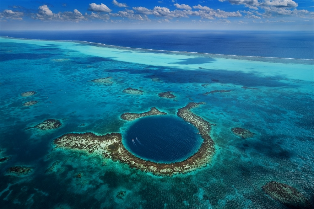 Alien Places On Earth - Great Blue Hole, Belize