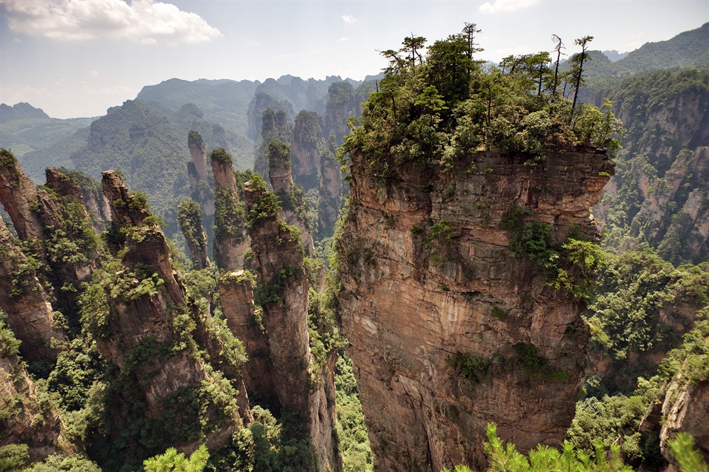 Alien Places On Earth - Zhangjiajie National Forest Park, China