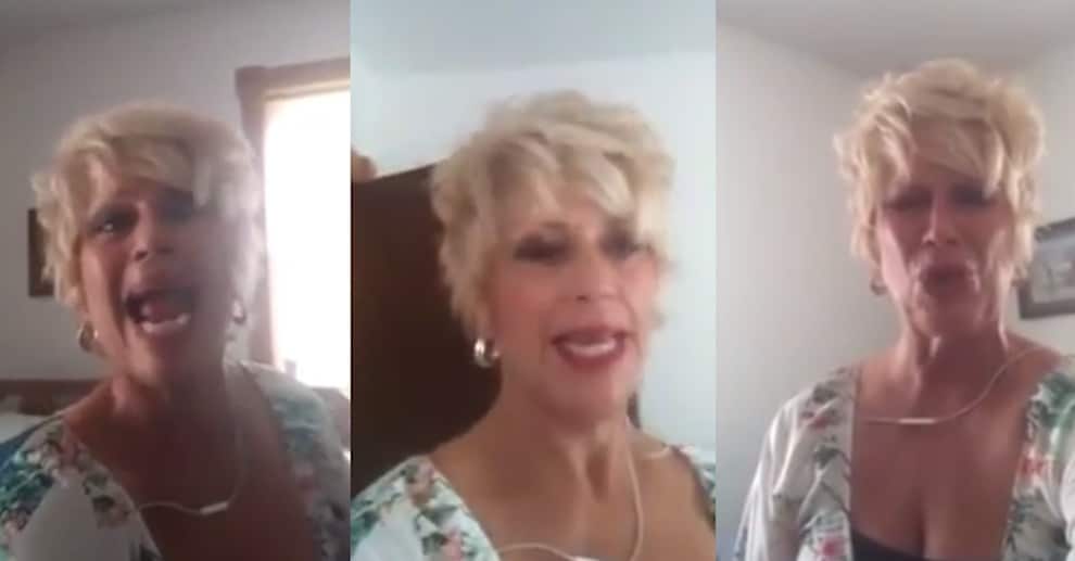 Crazy Christian Woman Same Sex Rant
