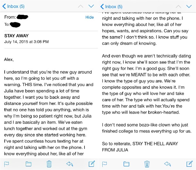 Creepy Email