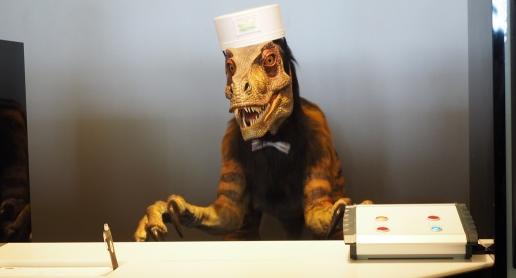 Dinosaur Receptionist