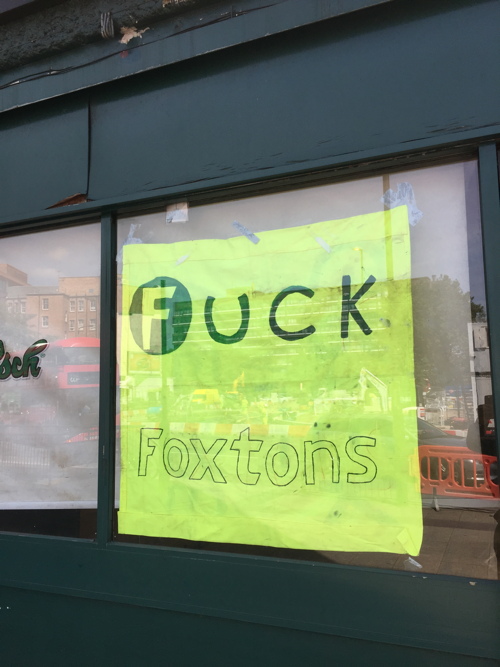 Fuck Foxtons