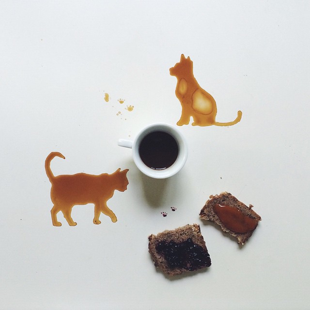 Giulia Bernardelli - Coffee Art - Cats