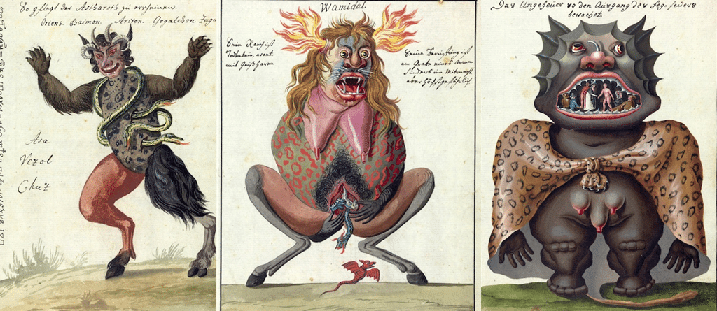 Creepy Occult Paintings From 18th Century Witchcraft Book (Kinda NSFW)