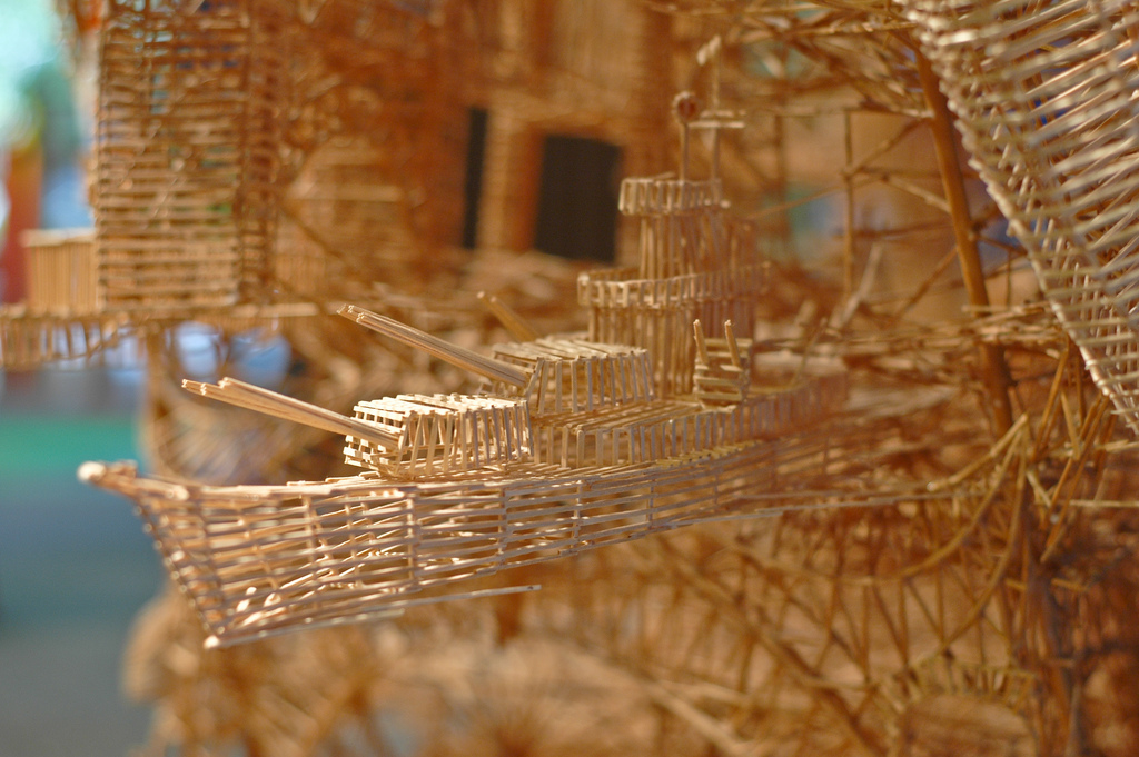 Scott Weavers - Toothpick Sculpture 2