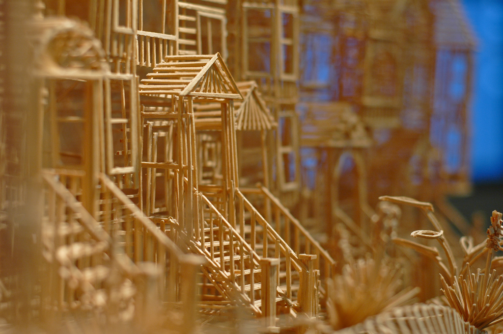 Scott Weavers - Toothpick Sculpture 3