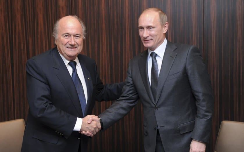 Vladimir Putin Says Sepp Blatter Deserves To Win A Nobel Prize