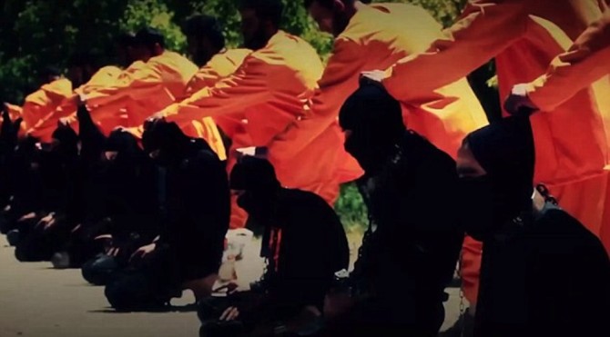 Syrian Terror Group Executes ISIS Members