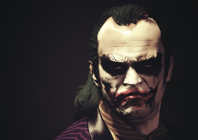 Trevor GTA V The Joker
