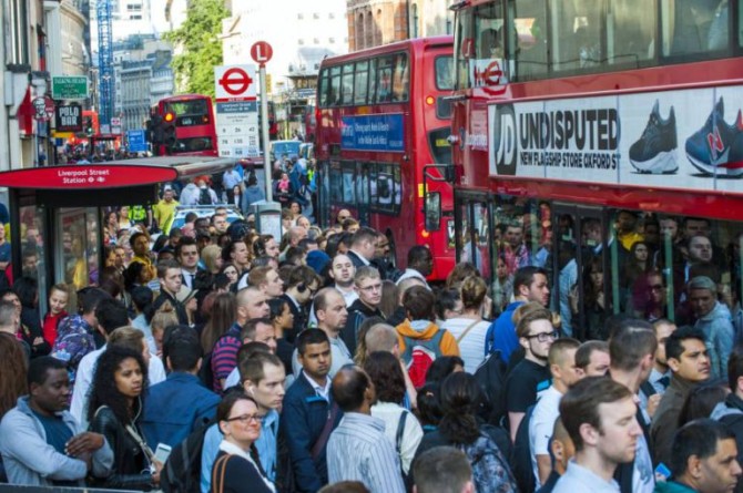 Tube Strike Congestion